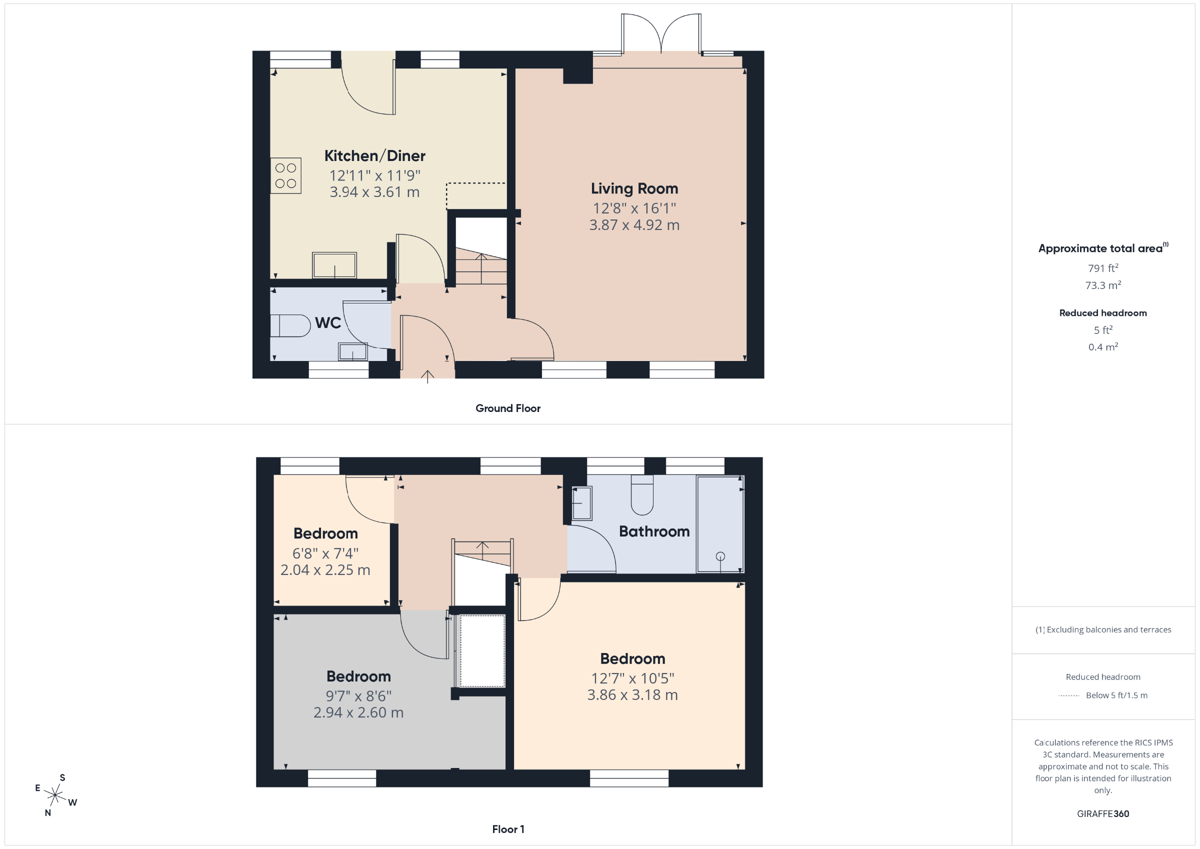 5 Fettiplace, Chipping Norton floorplan