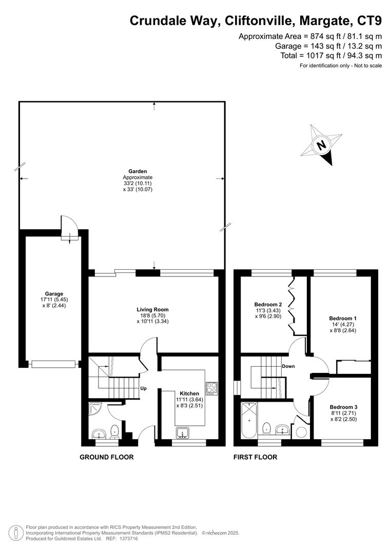 29, Crundale Way, Margate floorplan
