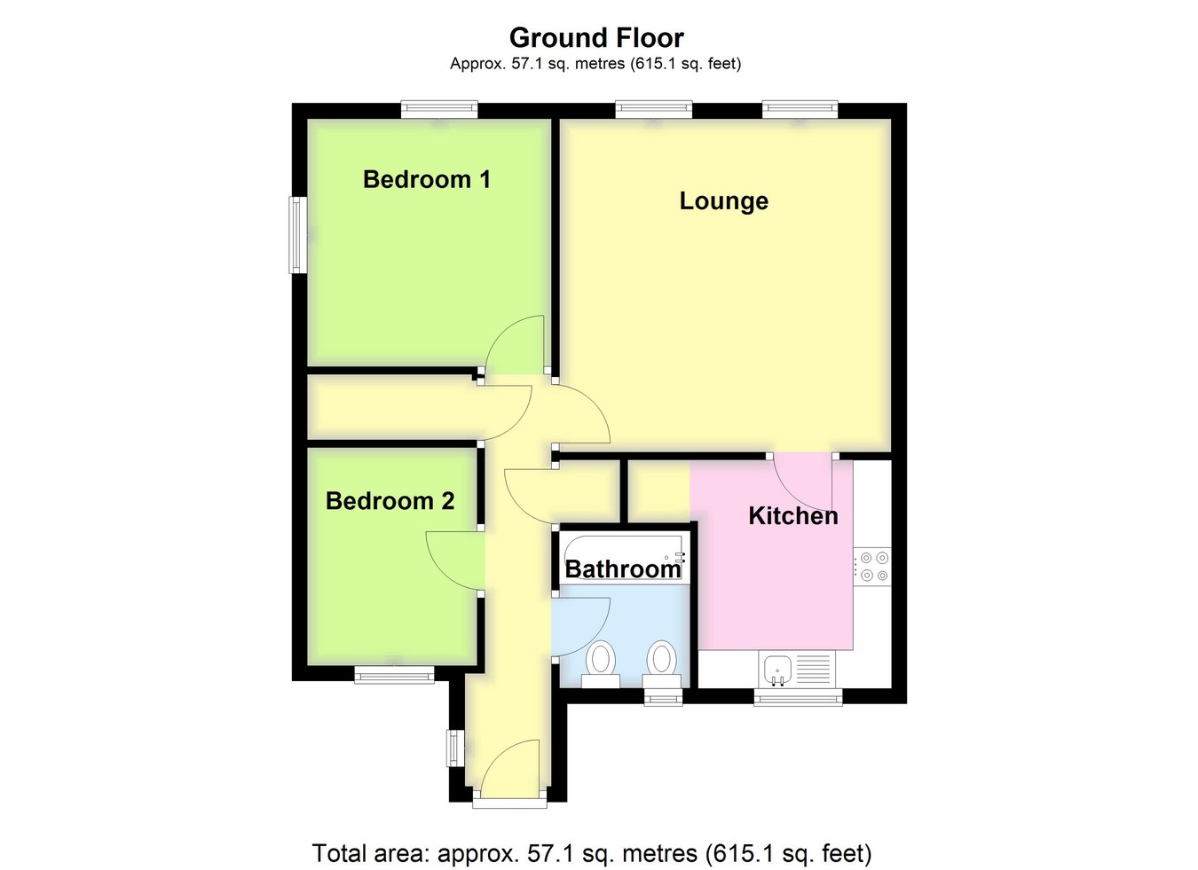 24, Bowman Close, Boston floorplan