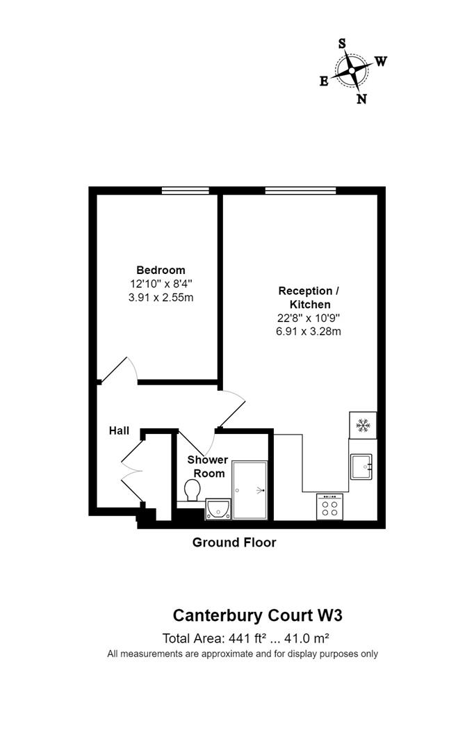 5, Canterbury Court, London floorplan