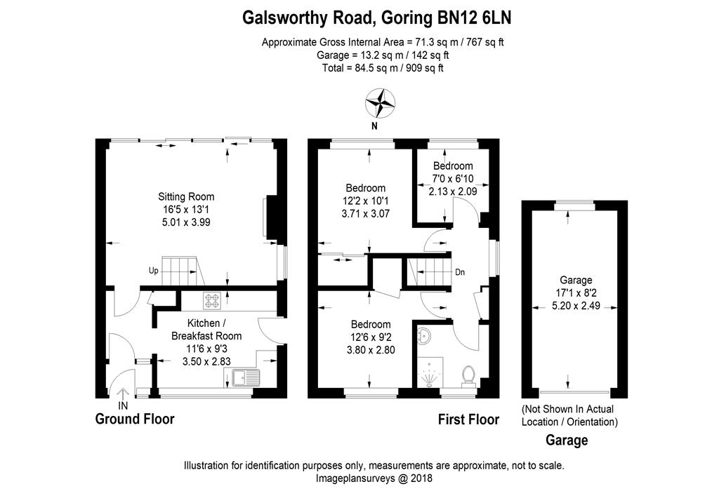 3 Bedrooms End terrace house for sale in Galsworthy Road, Goring By Sea, West Sussex BN12