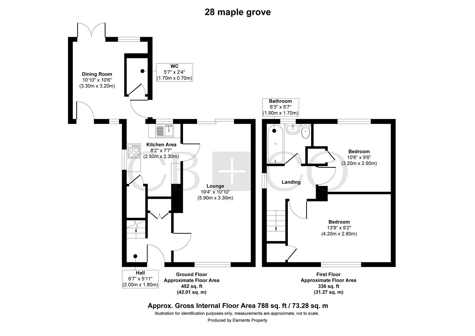 28, Maple Grove, Derby floorplan