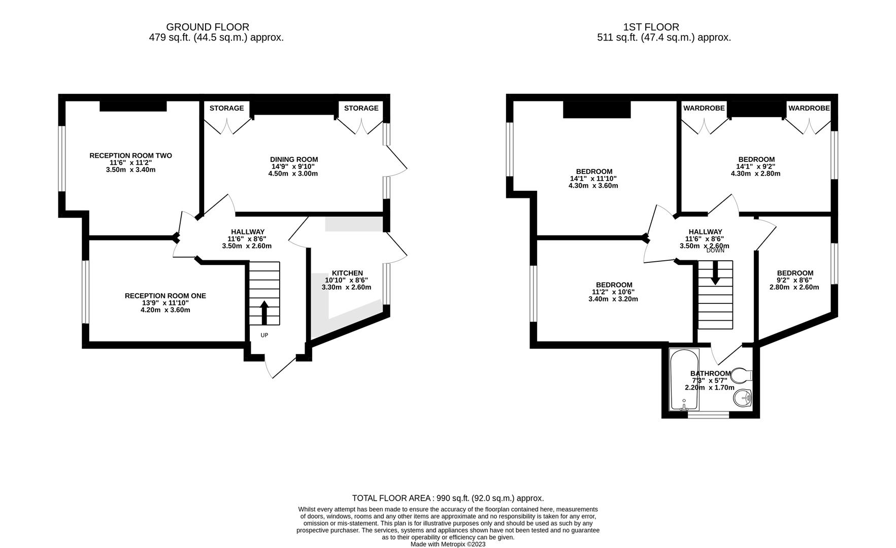 83, Parkfield Avenue, Hillingdon floorplan