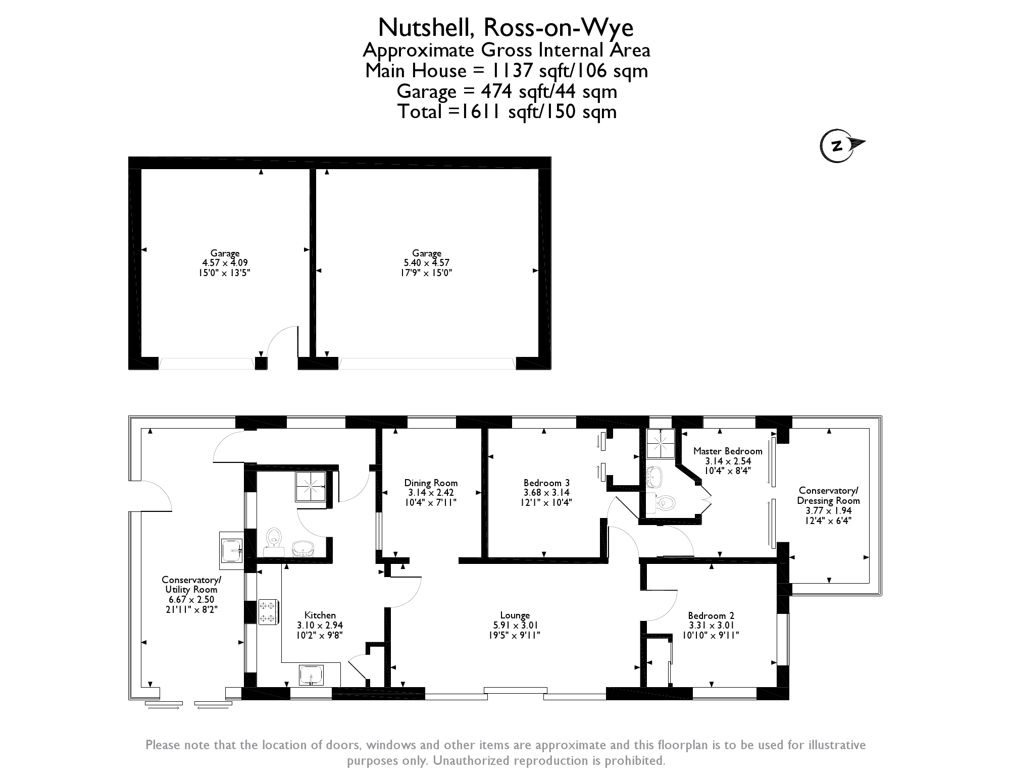 Symonds Yat, RossOnWye HR9, 4 bedroom detached bungalow for sale