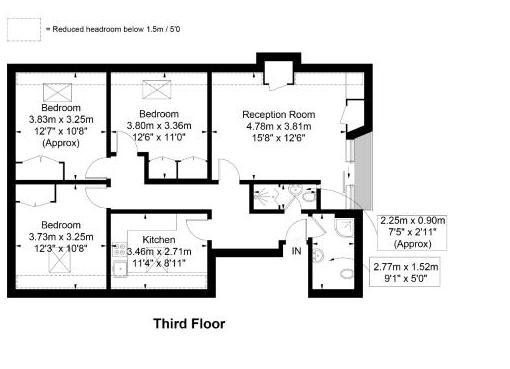 3 Bedrooms Flat to rent in Church Studios, Camden Park Road, London NW1