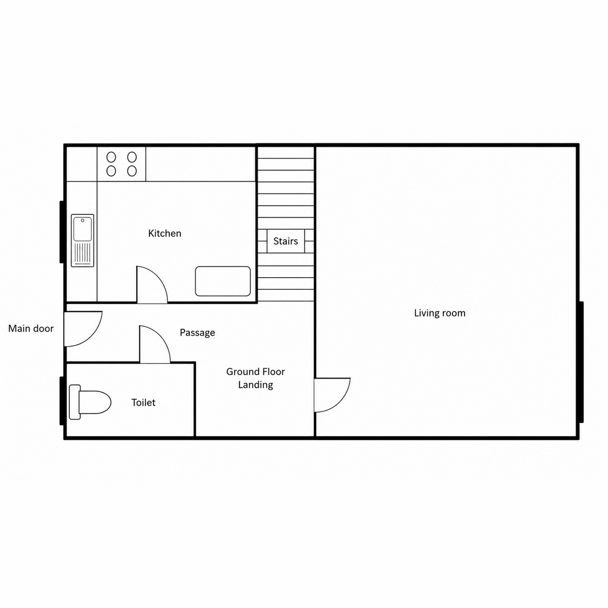 38, Wyllen Close, London floorplan