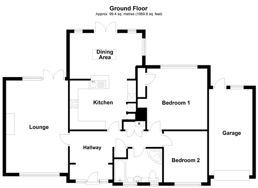 2 Bedrooms Detached bungalow for sale in Chalky Bank, Gravesend, Kent DA11