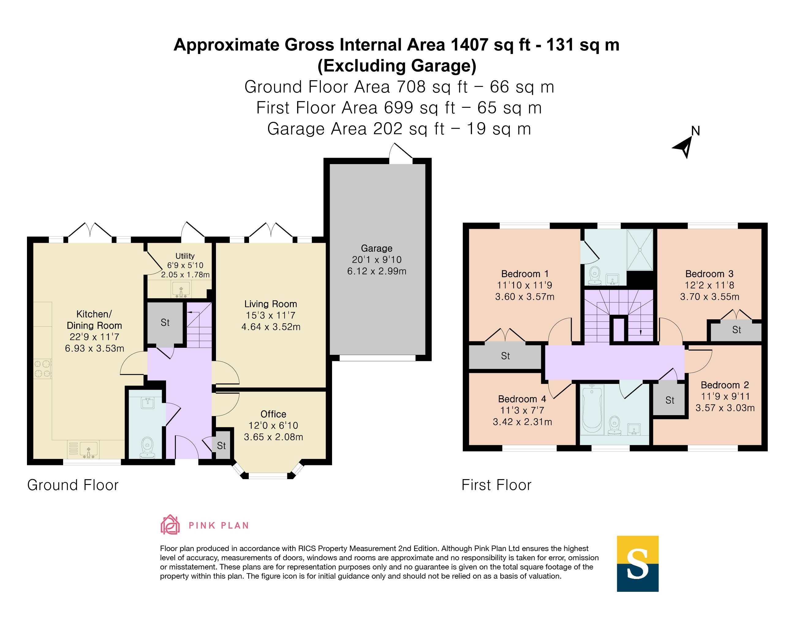 2, Miller Avenue, Hindhead floorplan