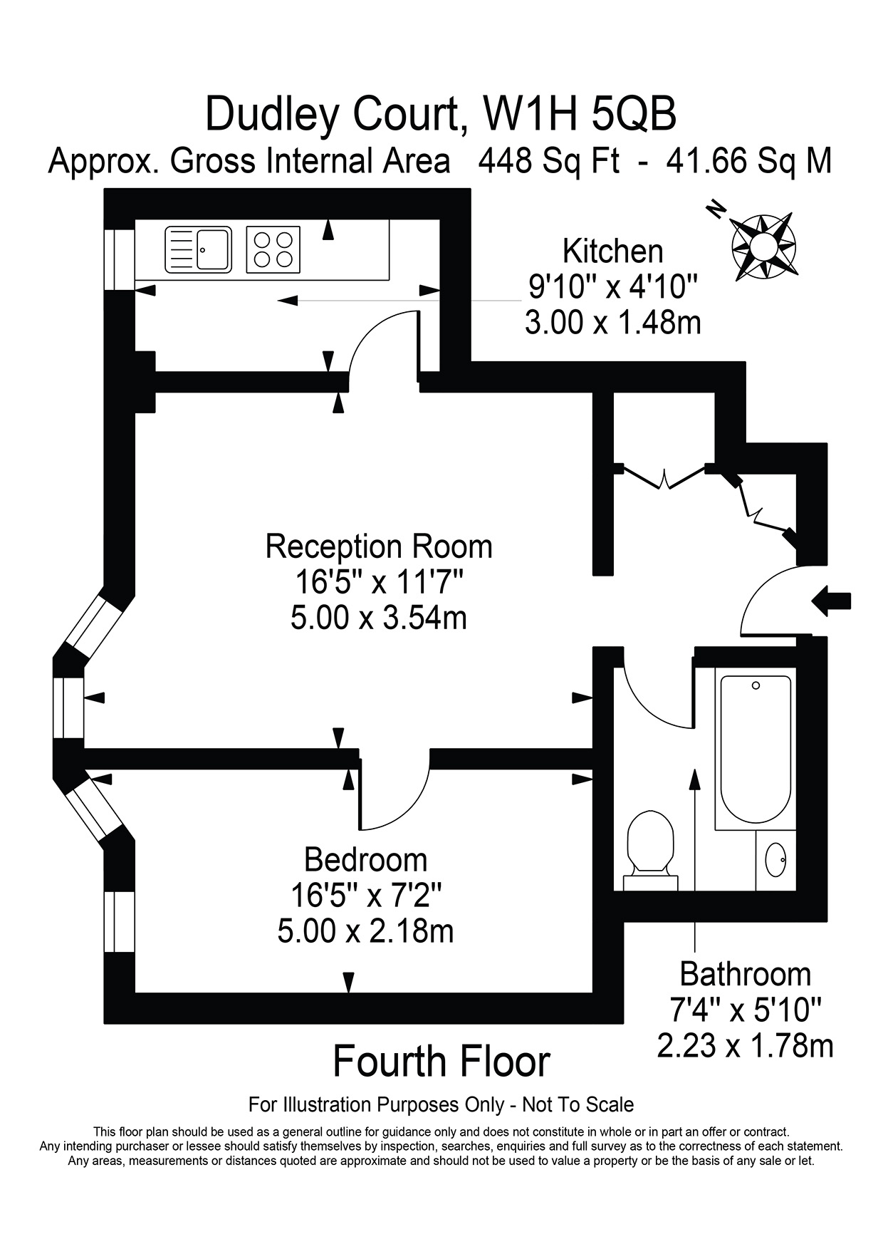 Upper Berkeley Street, London floorplan