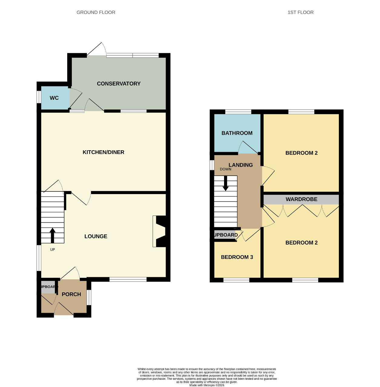 21, Harkness Close, Milton Keynes floorplan