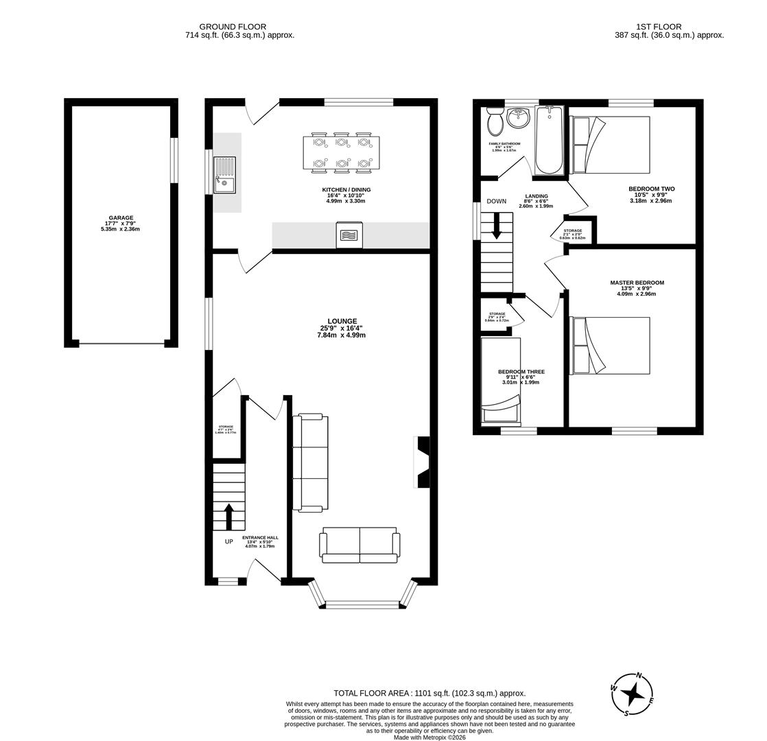 12, Edinburgh Close, Leyland floorplan