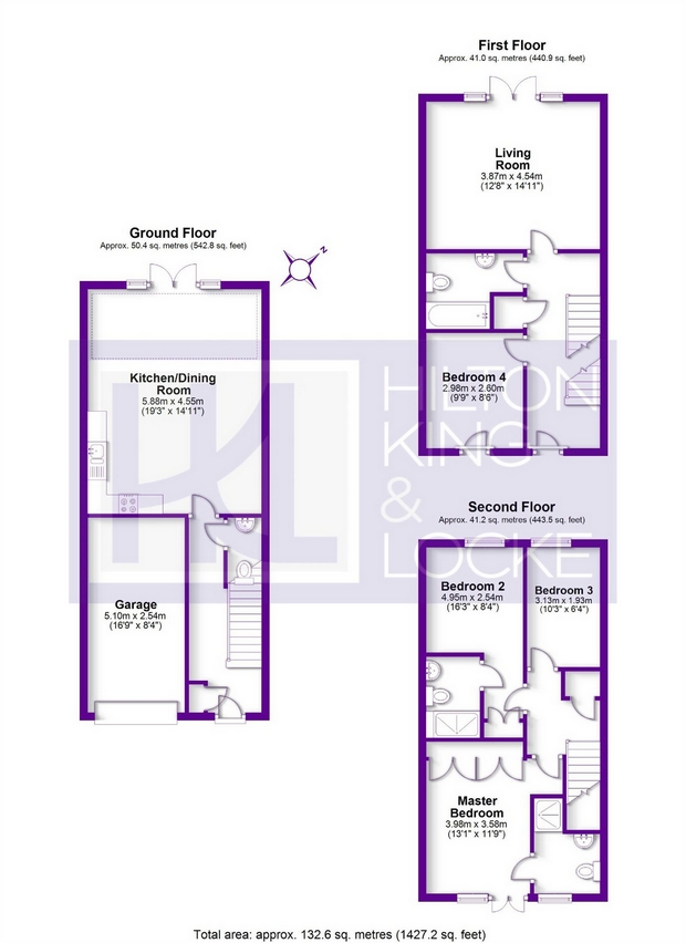 4 Bedrooms Town house for sale in Chadwick Road, Langley, Berkshire SL3