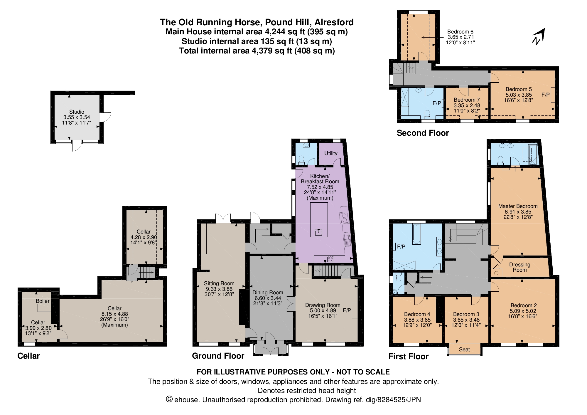 7 Bedrooms Detached house for sale in Pound Hill, Alresford, Hampshire SO24