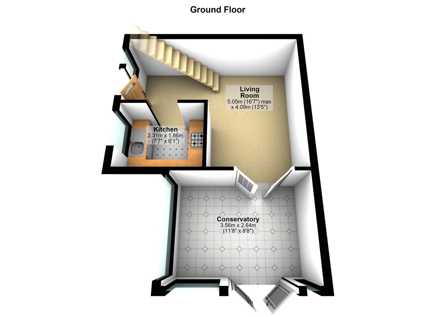 17, Chatsworth Mews, Leeds floorplan