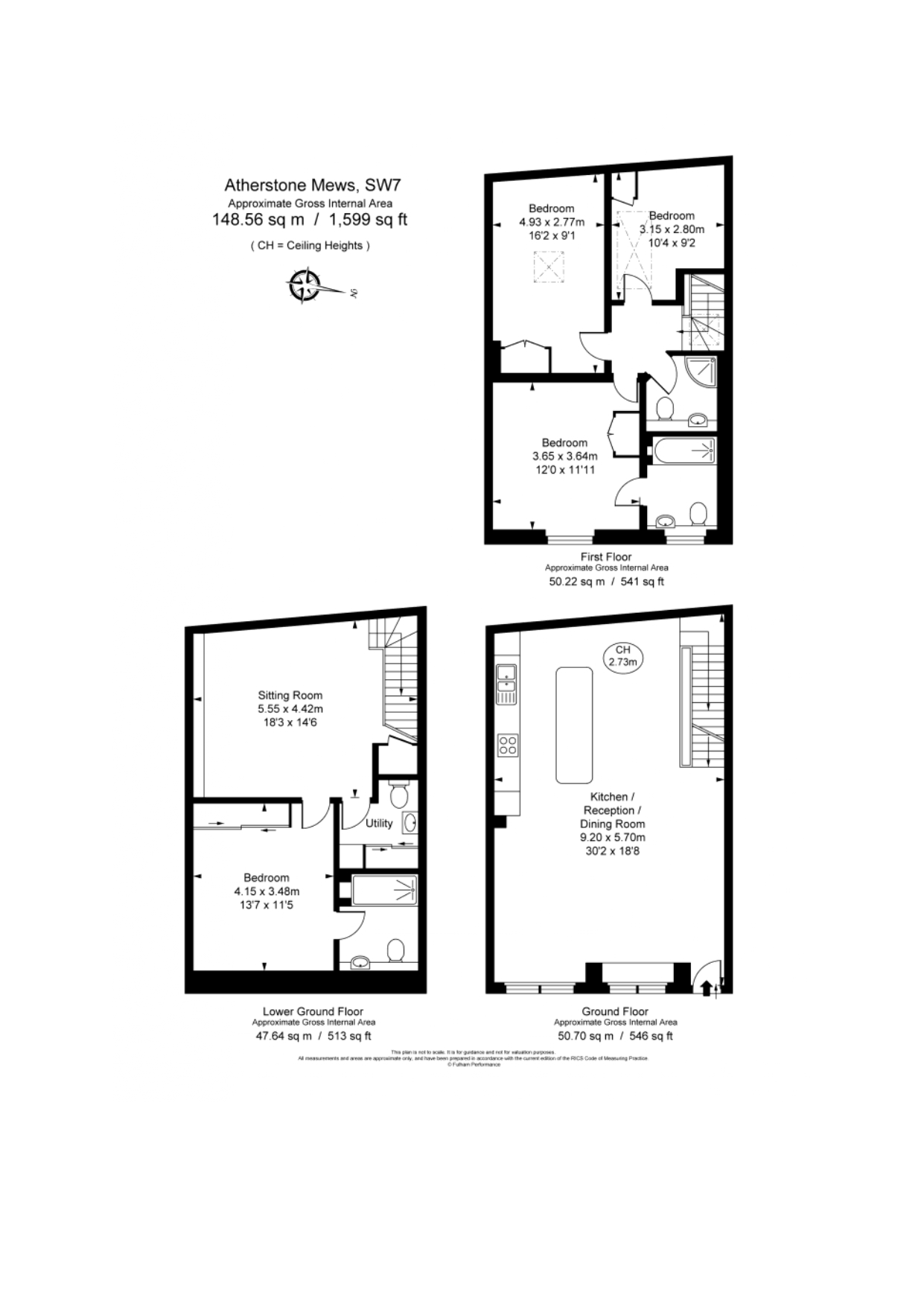 4, Atherstone Mews, London floorplan
