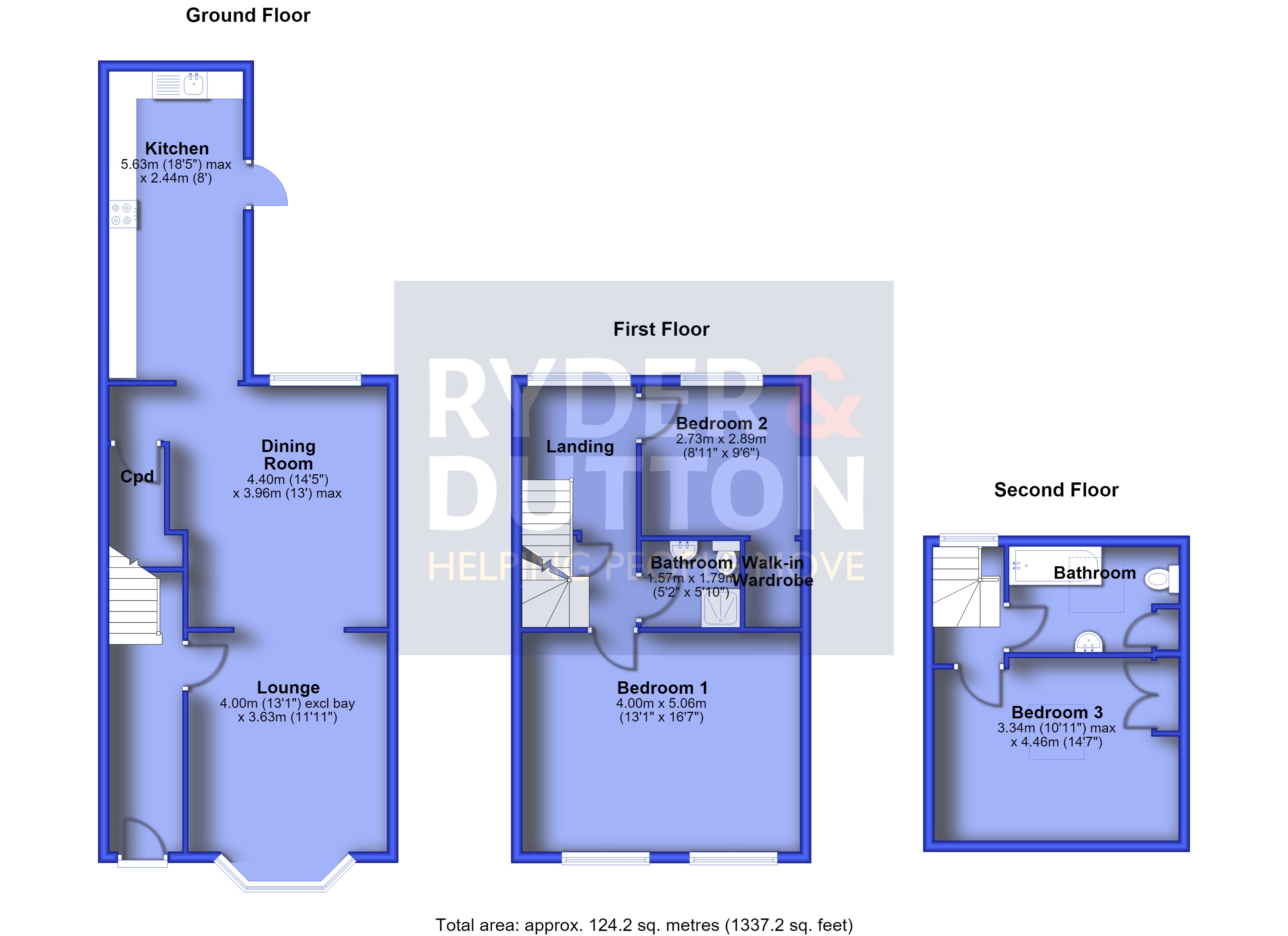 Thorn Bank, 198, Rochdale Road, Shaw floorplan