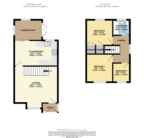 17, Vale Edge, Manchester floorplan
