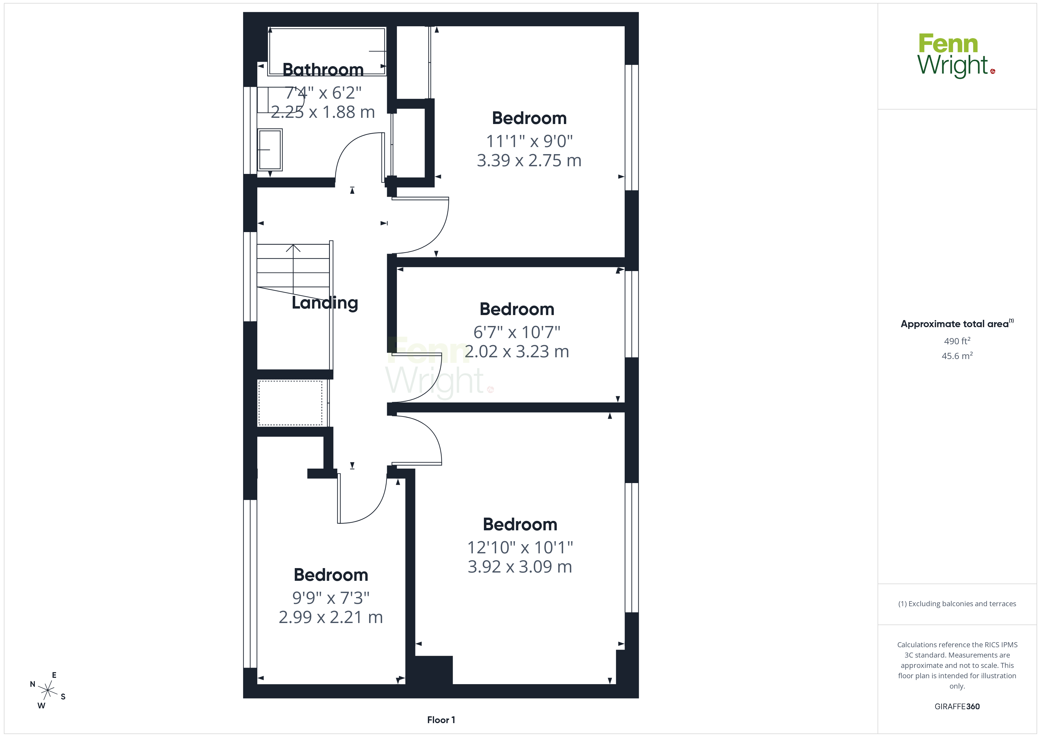 28, Stane Field, Colchester floorplan