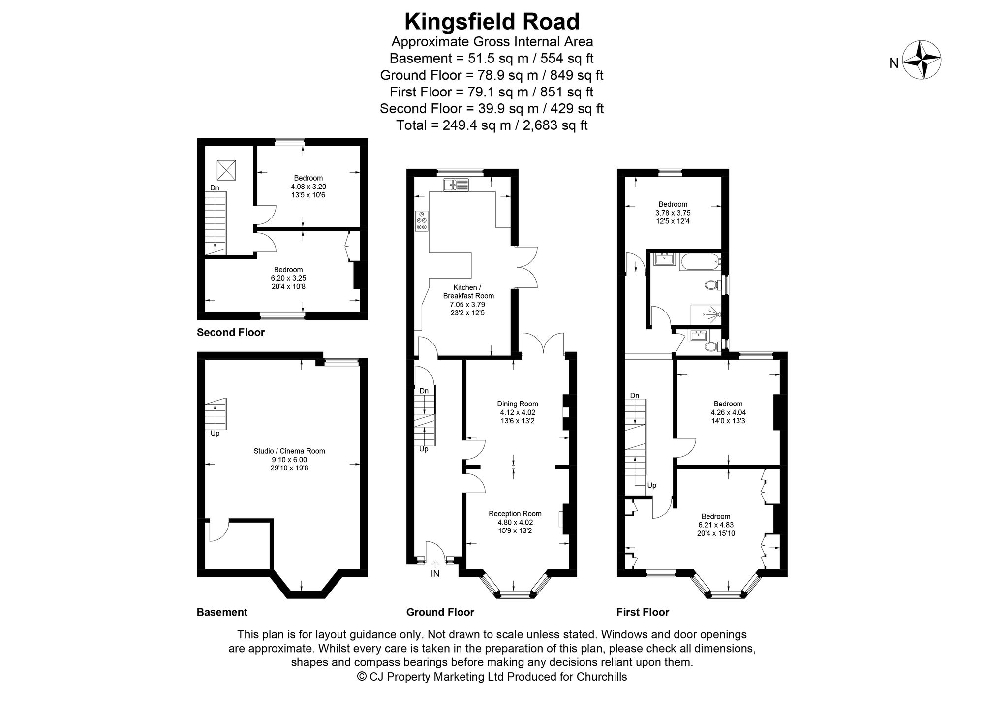 37 Kingsfield Road, Watford floorplan