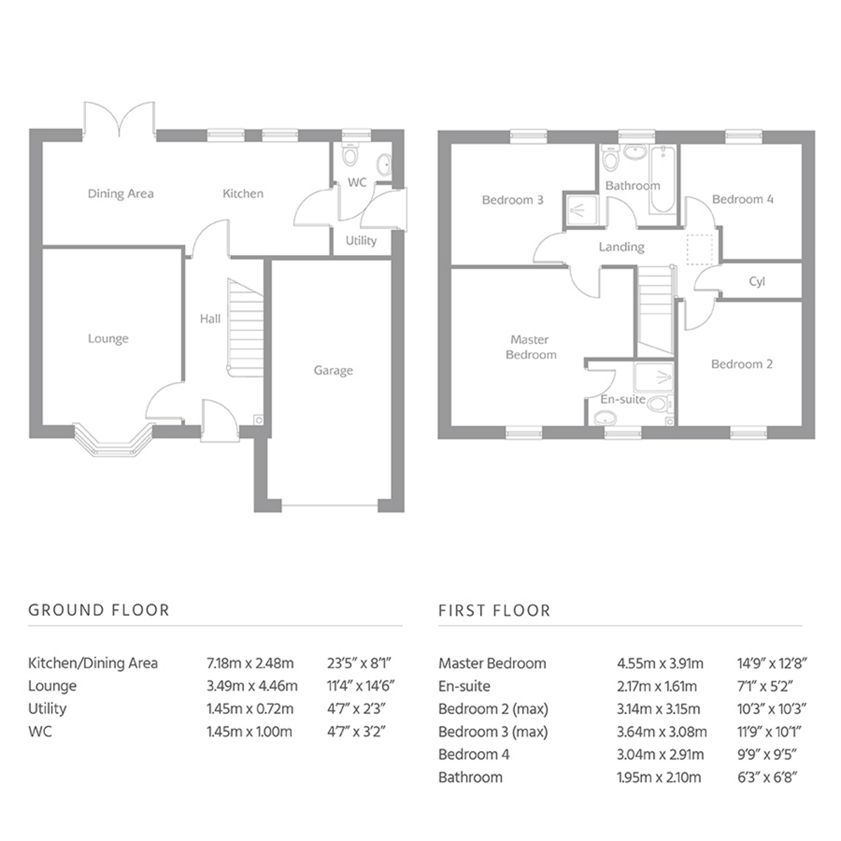 Plot 9, Denby Lane, Wakefield floorplan
