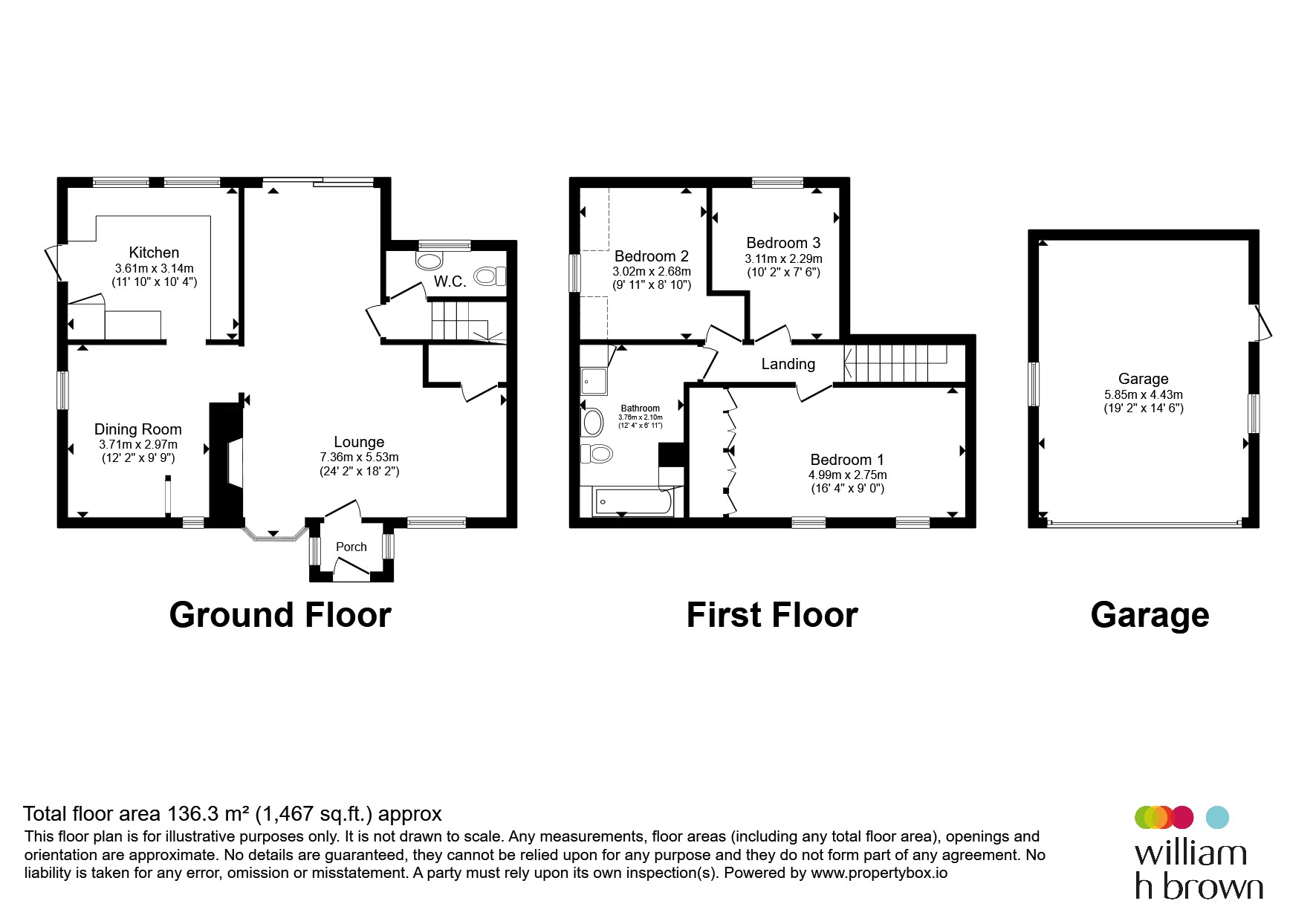 1, Church Farm Lane, Royston floorplan