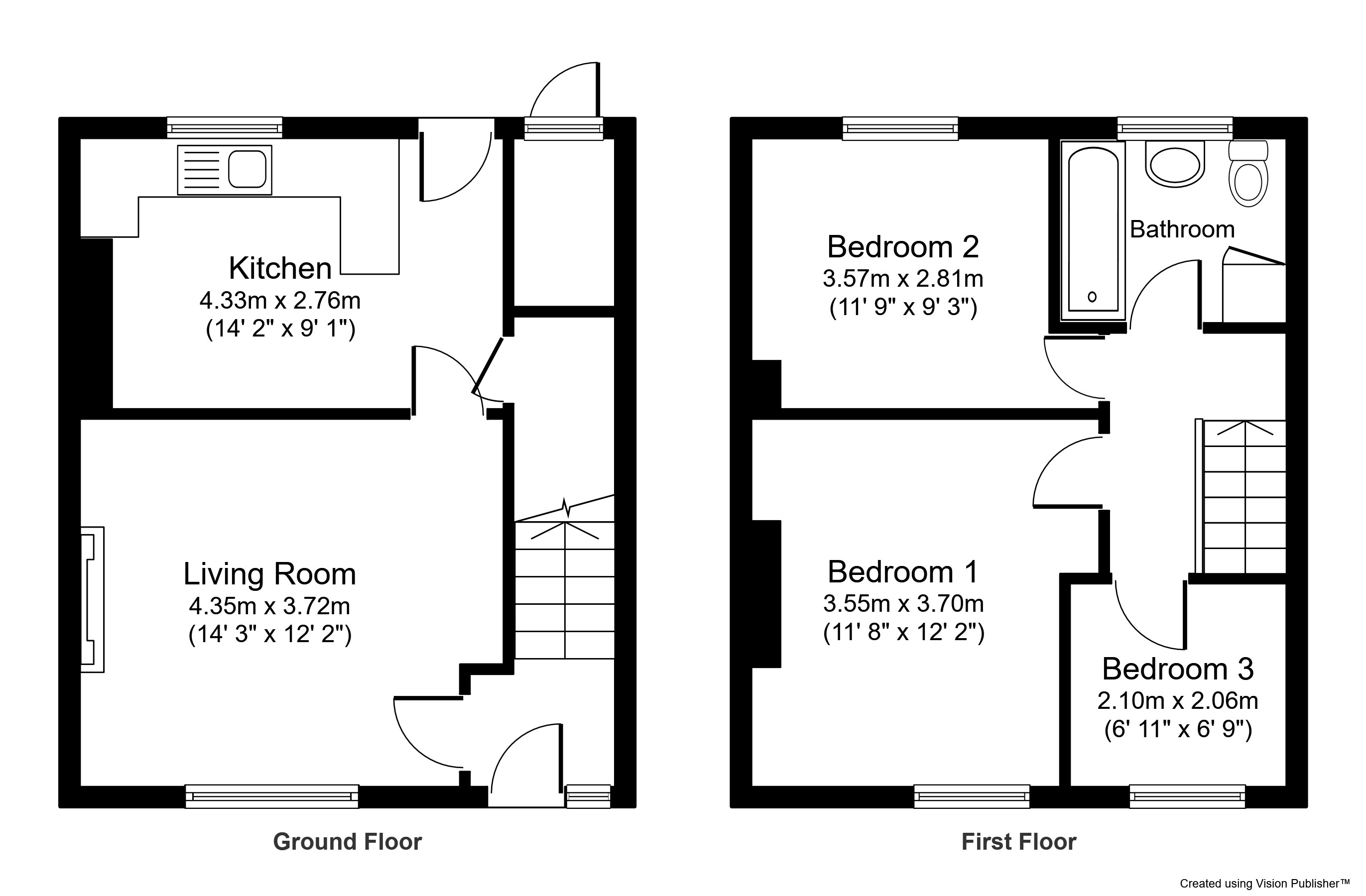 Oxford Crescent, Clayton, Bradford BD14, 3 bedroom terraced house for