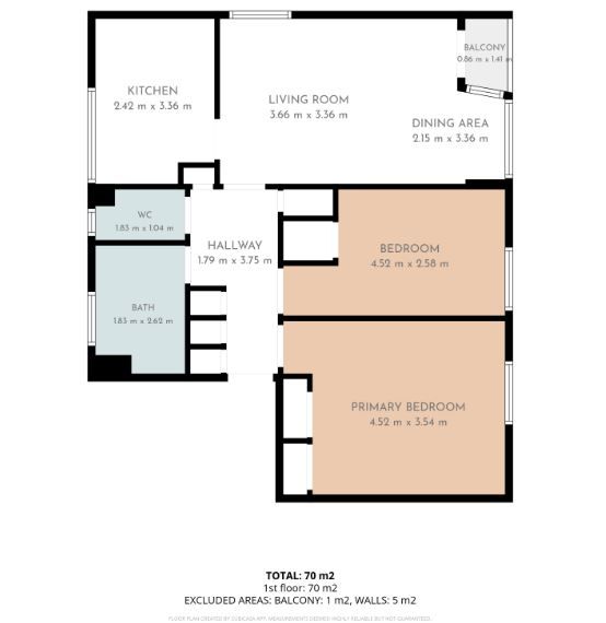18a, Plumley Close, Chester floorplan