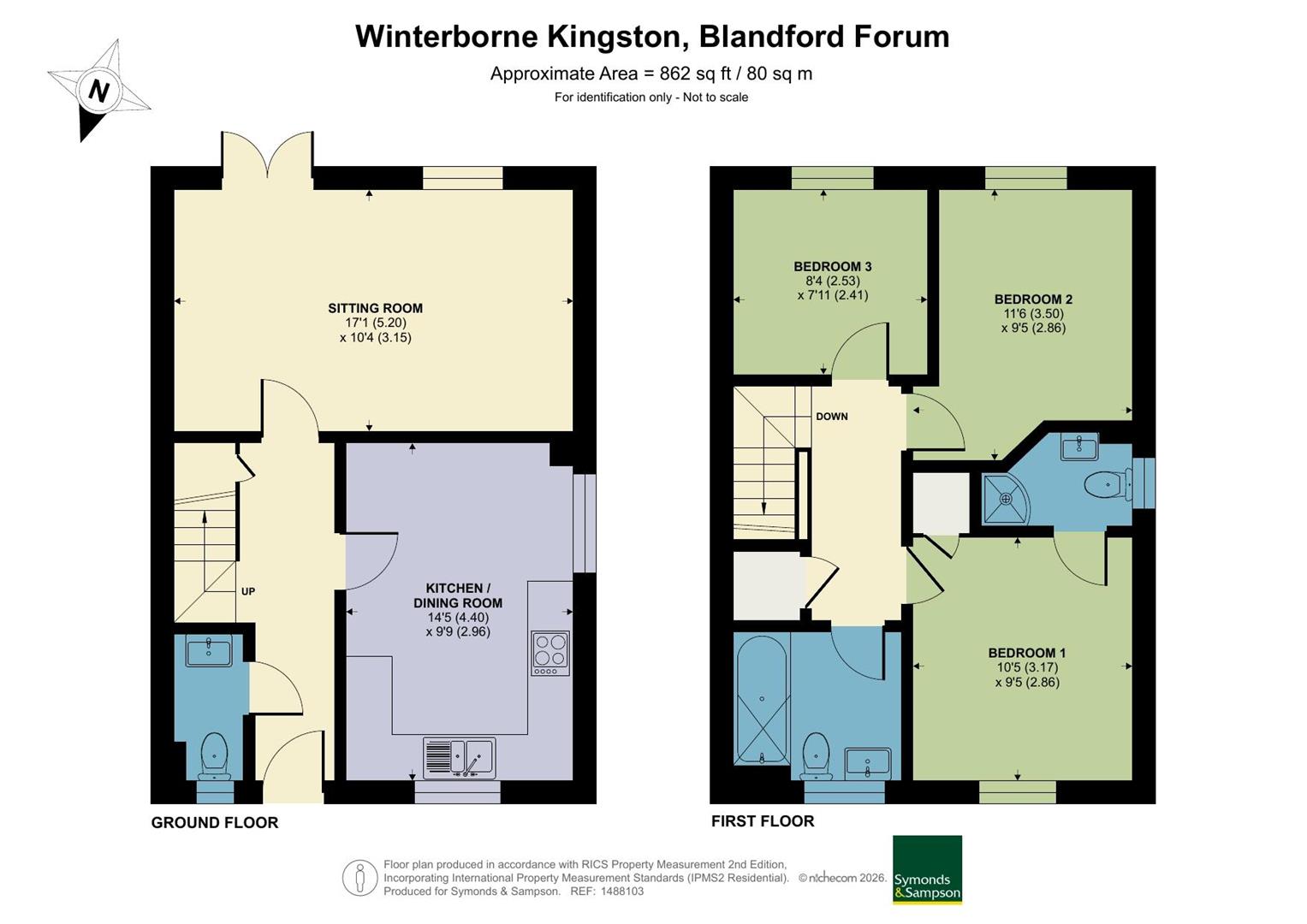 4, Winterborne Meadows, Blandford Forum floorplan