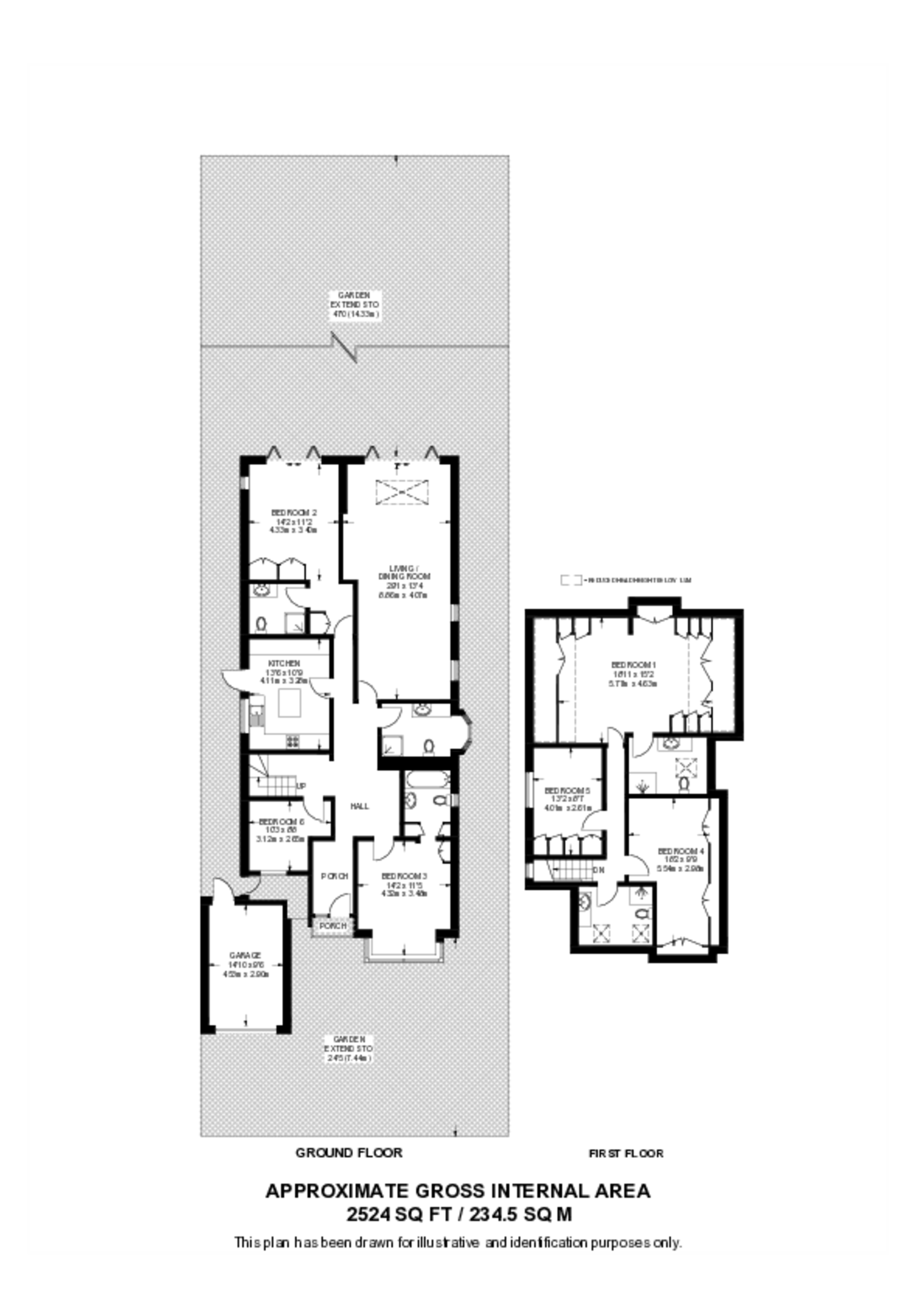 Salisbury Road, Worcester Park floorplan