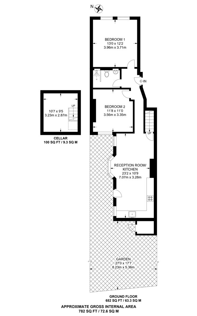 218A,, Ivydale Road, London floorplan