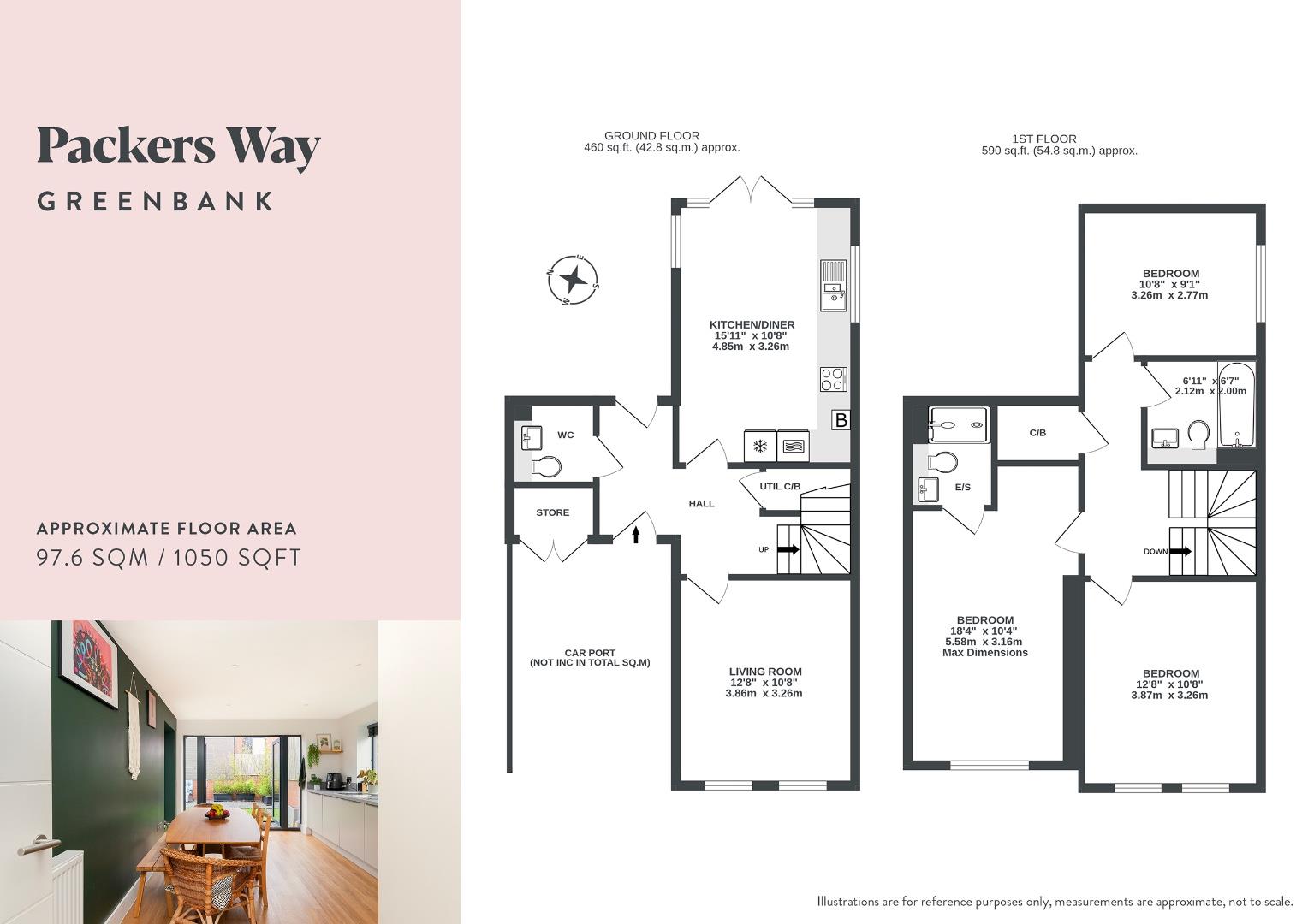4, Packers Way, Bristol floorplan