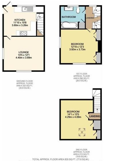 106, Hythe Street, Dartford floorplan