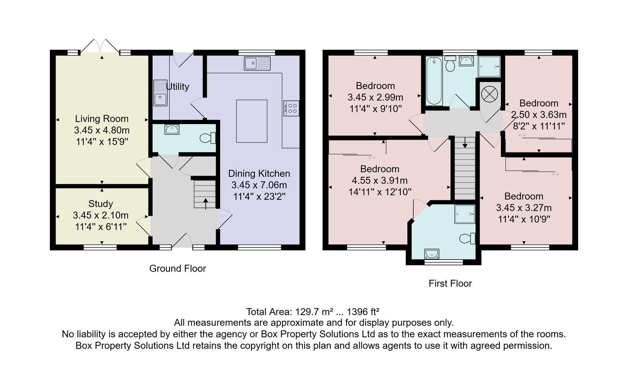 20 Malham Drive, Harrogate floorplan