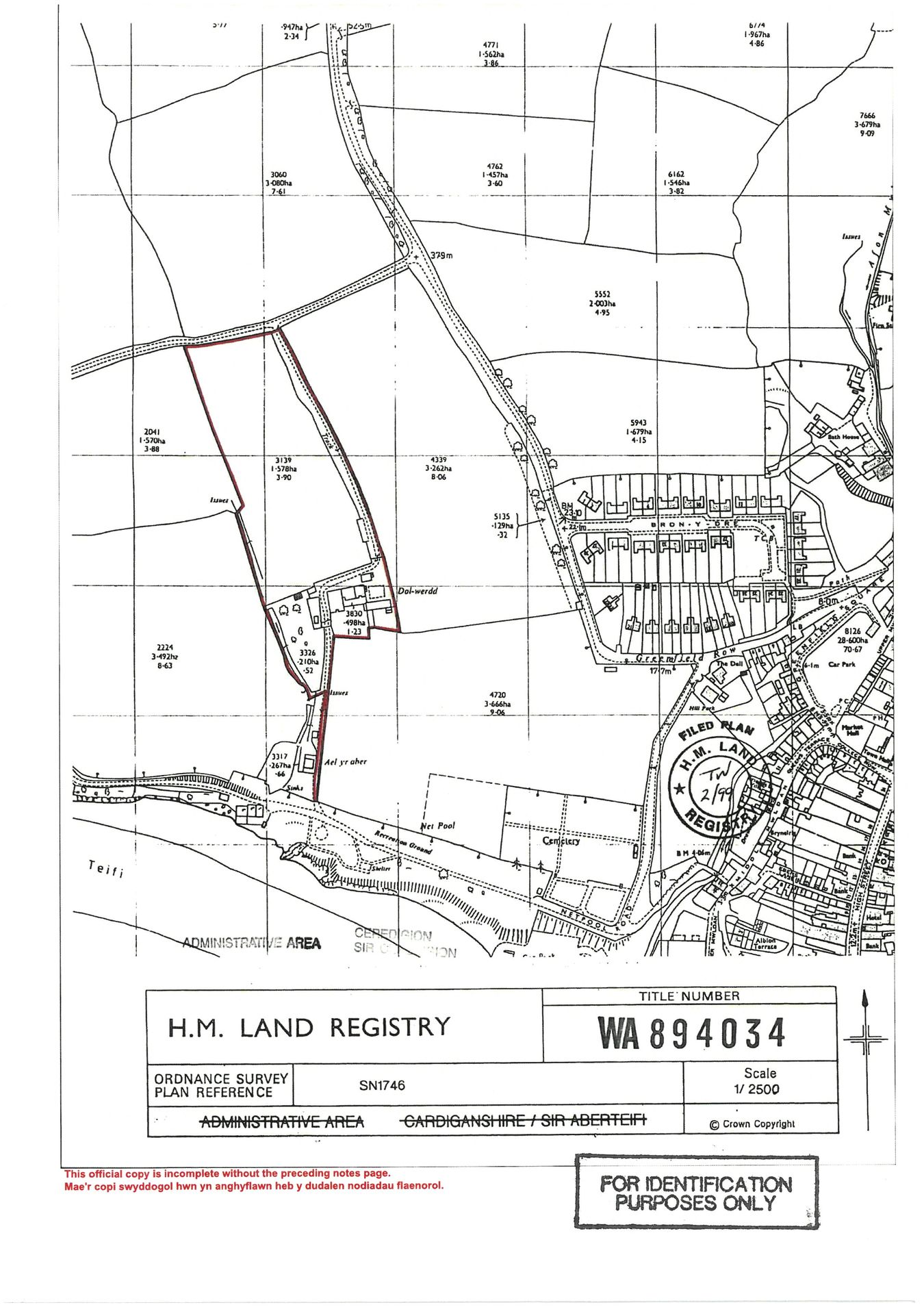 Netpool Road, Cardigan floorplan