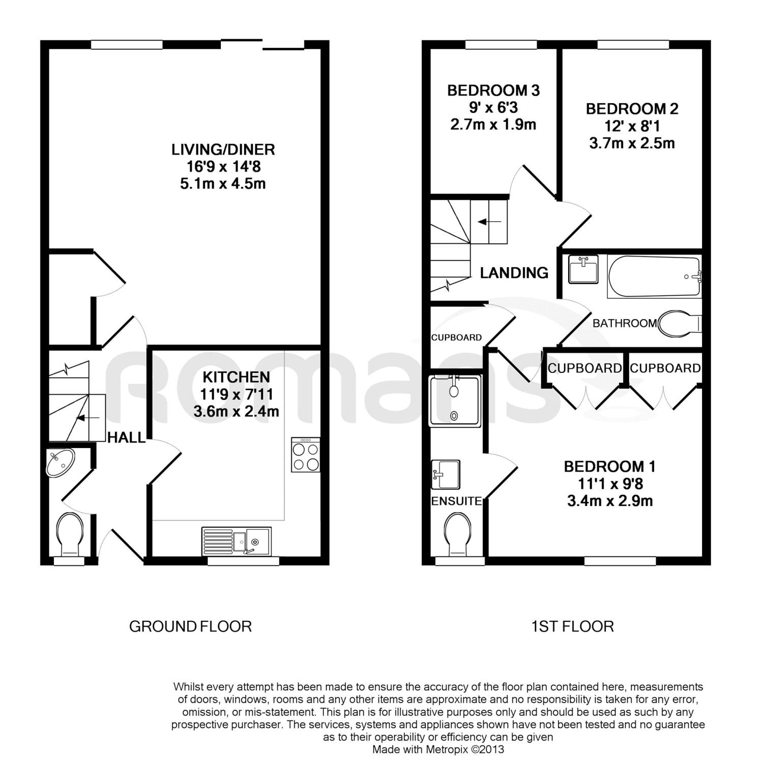 3 Bedrooms Semi-detached house for sale in Lime Gardens, Basingstoke, Hampshire RG21
