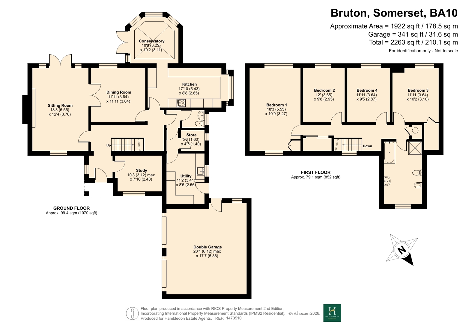 Alesund, Godminster Lane, Somerset floorplan