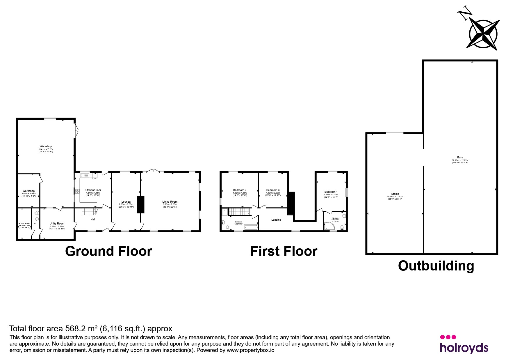 Stone Head Barn, Stone Head Lane, KEIGHLEY floorplan