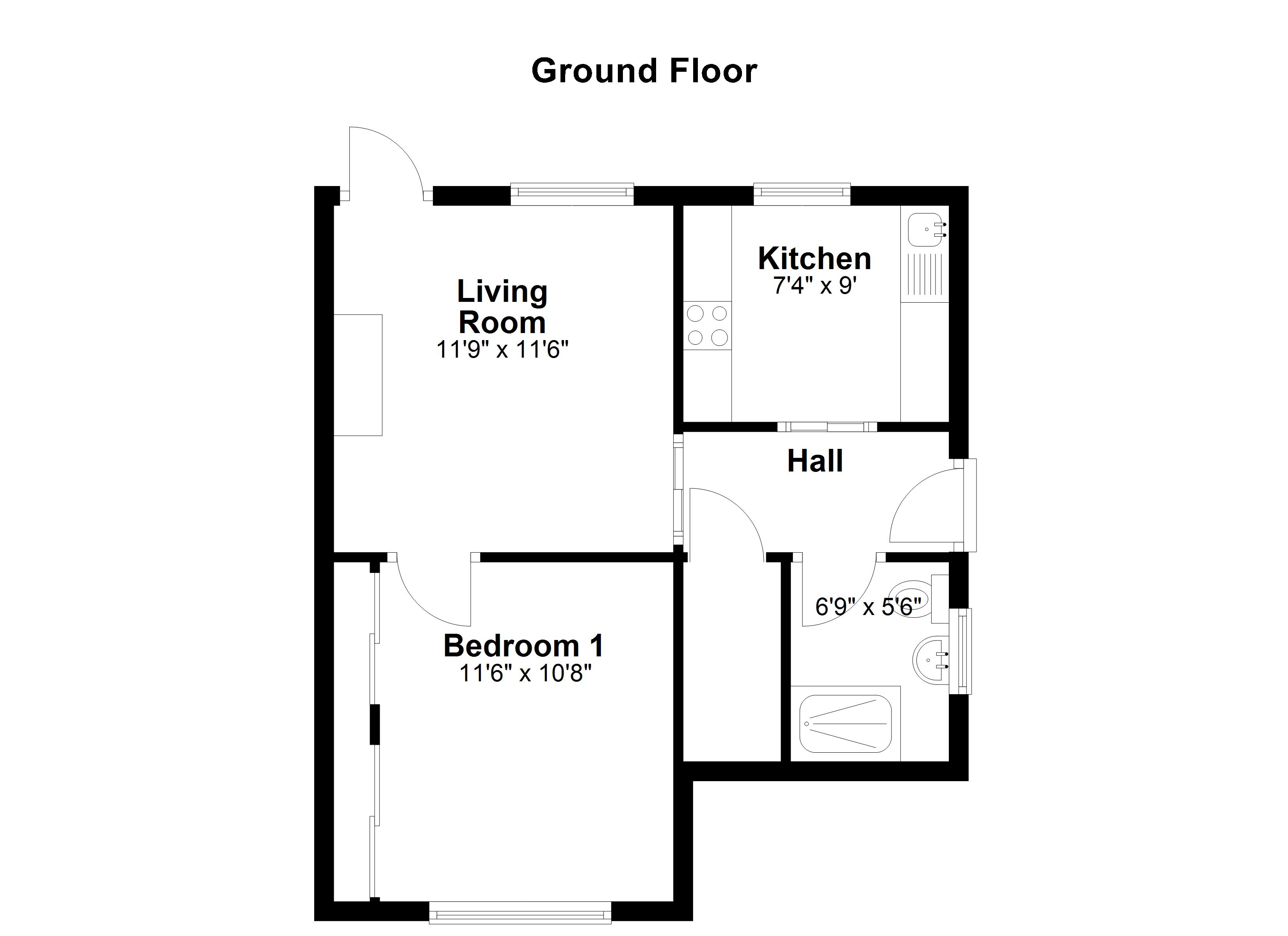 9, Harbour Crescent, Trefechan floorplan