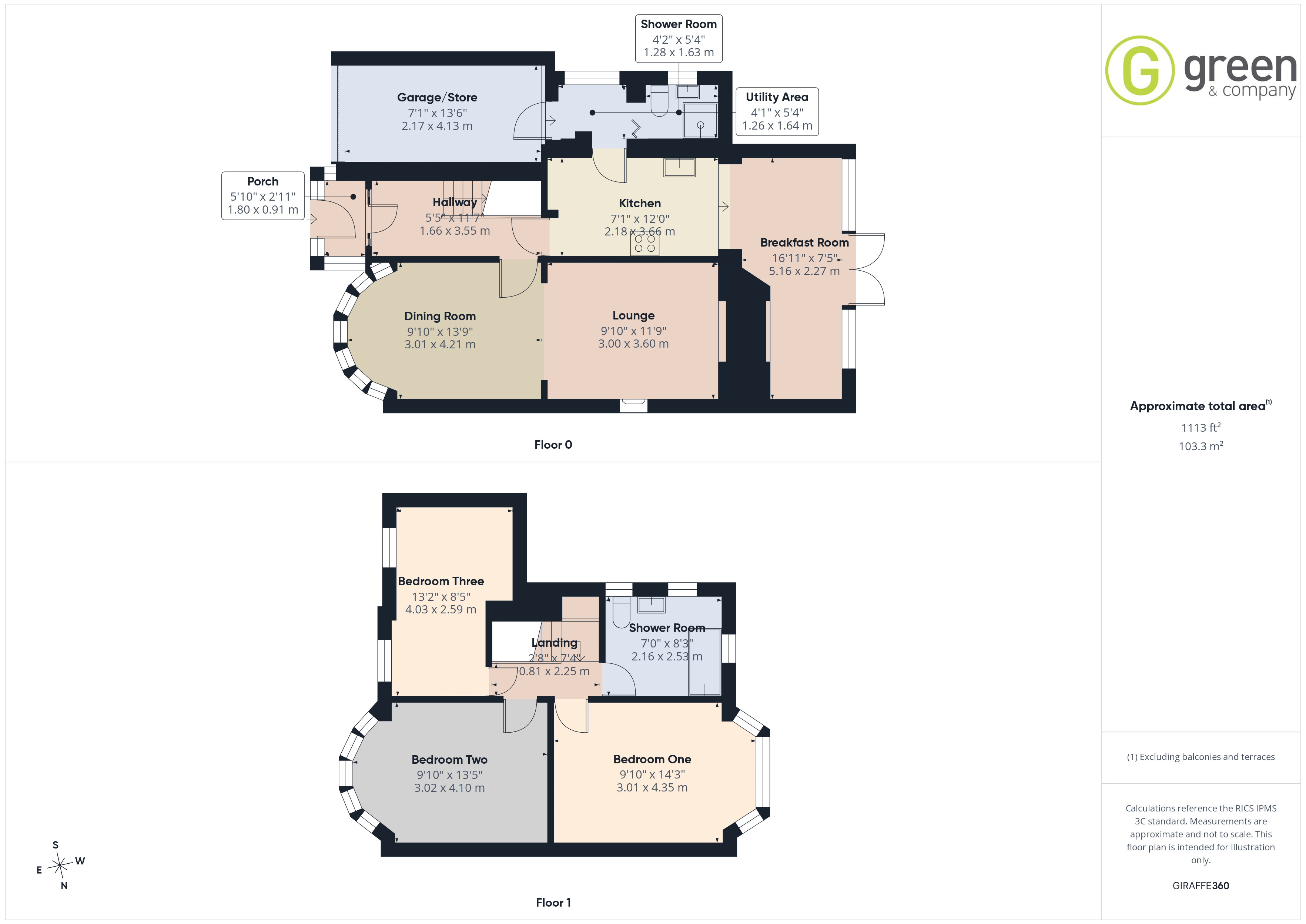 15, Manor Park Road, Solihull floorplan