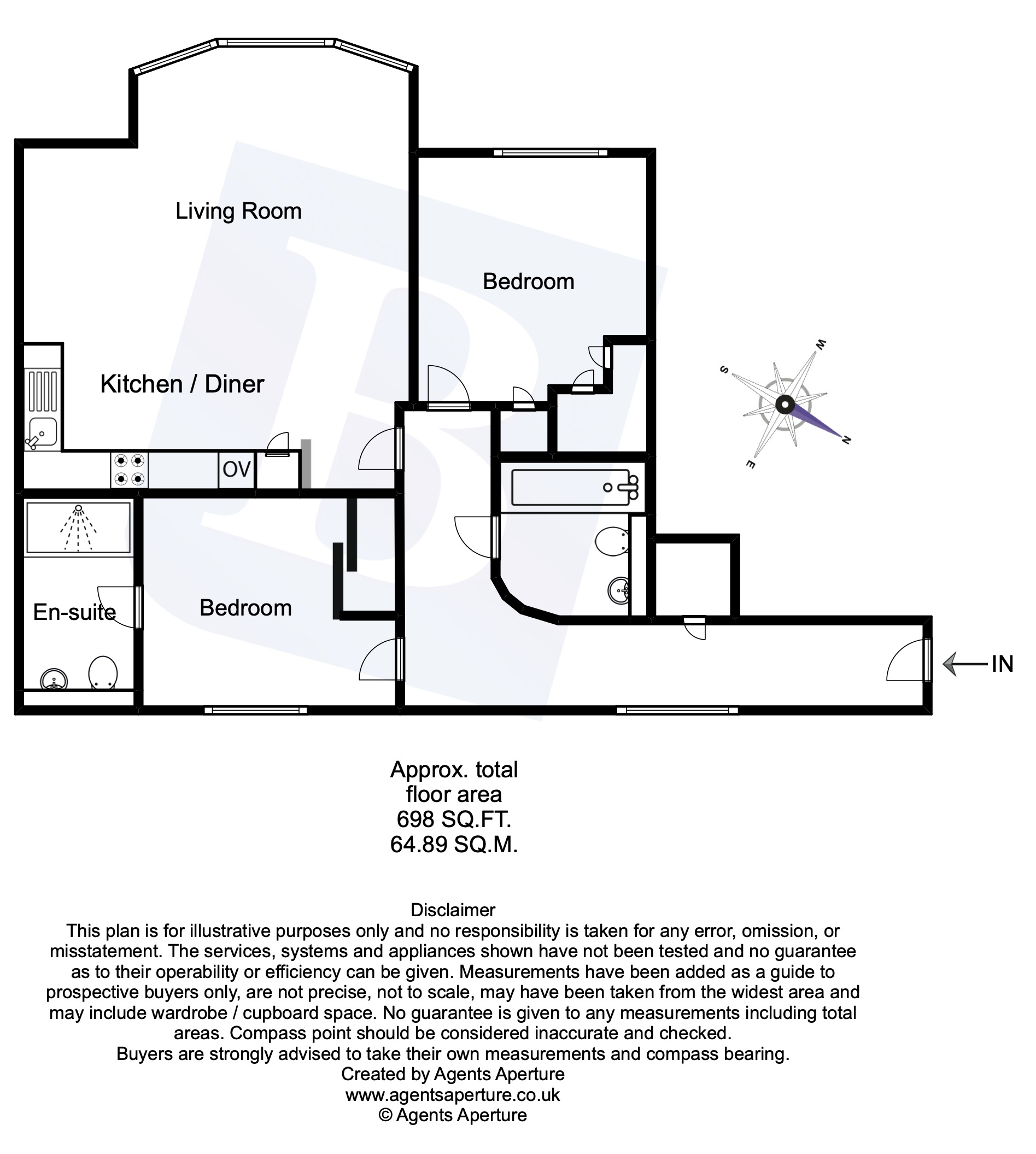 12, Albert Court, Warley floorplan