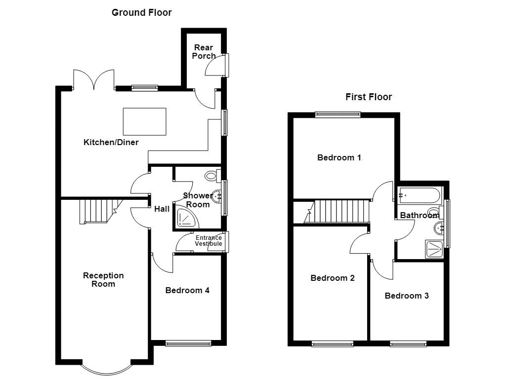 10, Shelley Drive, Accrington floorplan