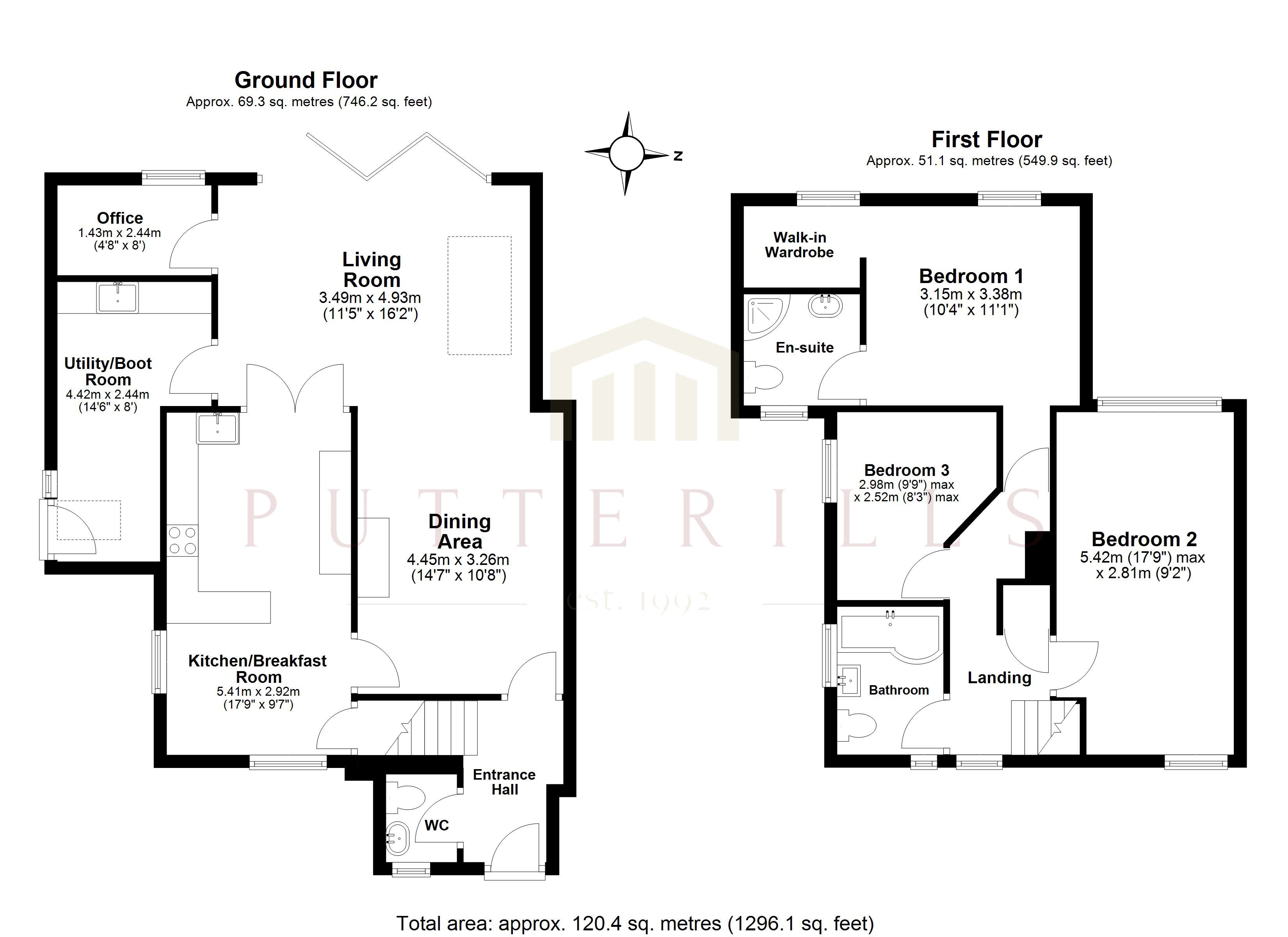 44, Burymead, Hertfordshire floorplan