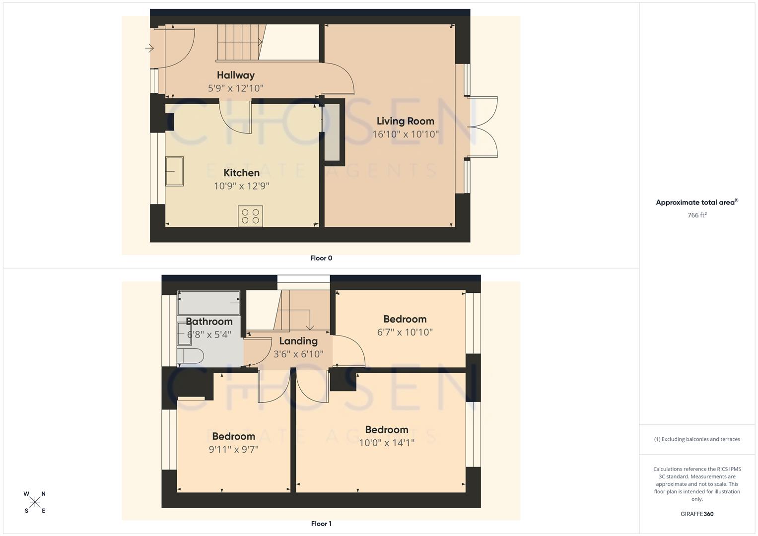 19, Westover Court, Gloucester floorplan