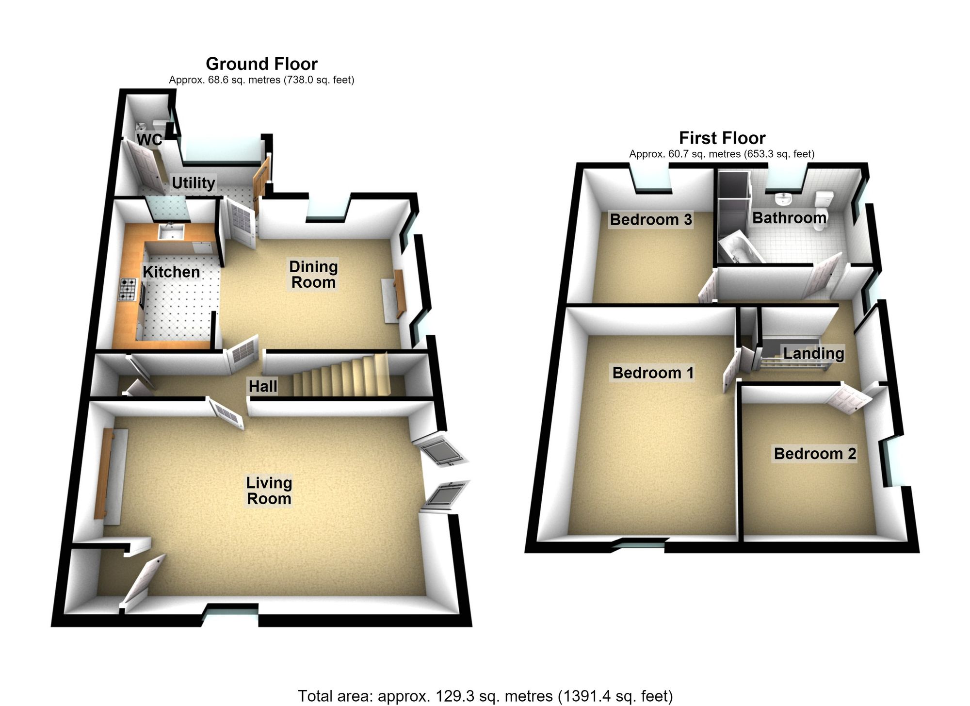 The Old Manor House, Scunthorpe floorplan
