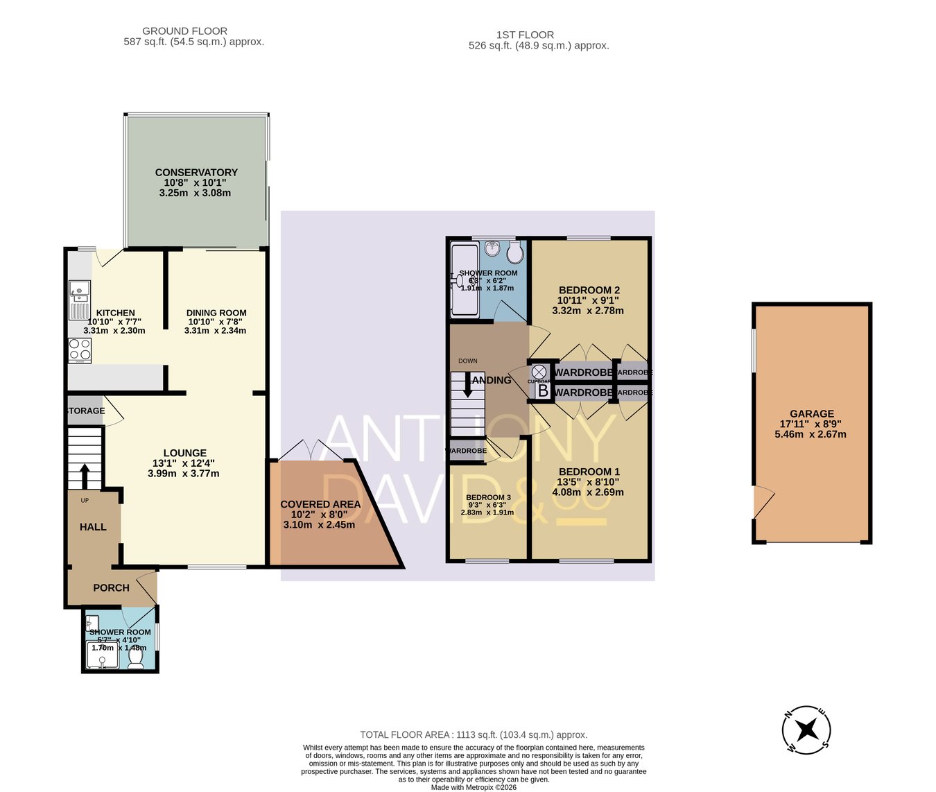 2, Vallis Close, Poole floorplan