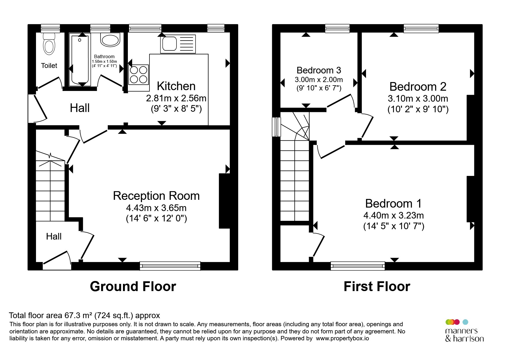77, Moorside Crescent, Stockton-On-Tees floorplan