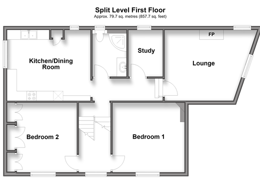 School Green Road, Freshwater floorplan