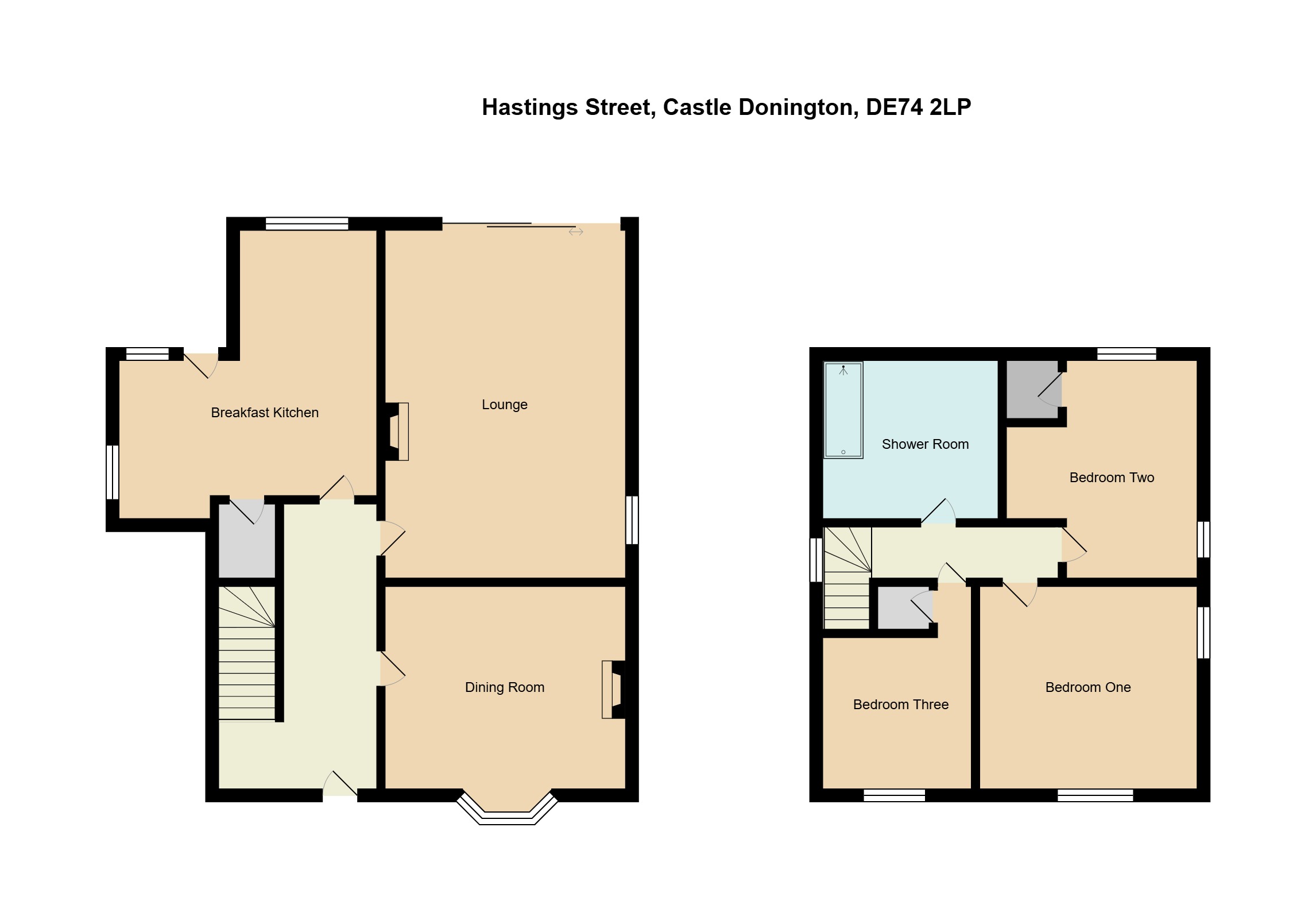 19, Hastings Street, Castle Donington floorplan