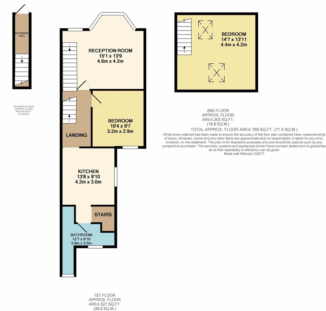 133a, Carr Road, Walthamstow floorplan