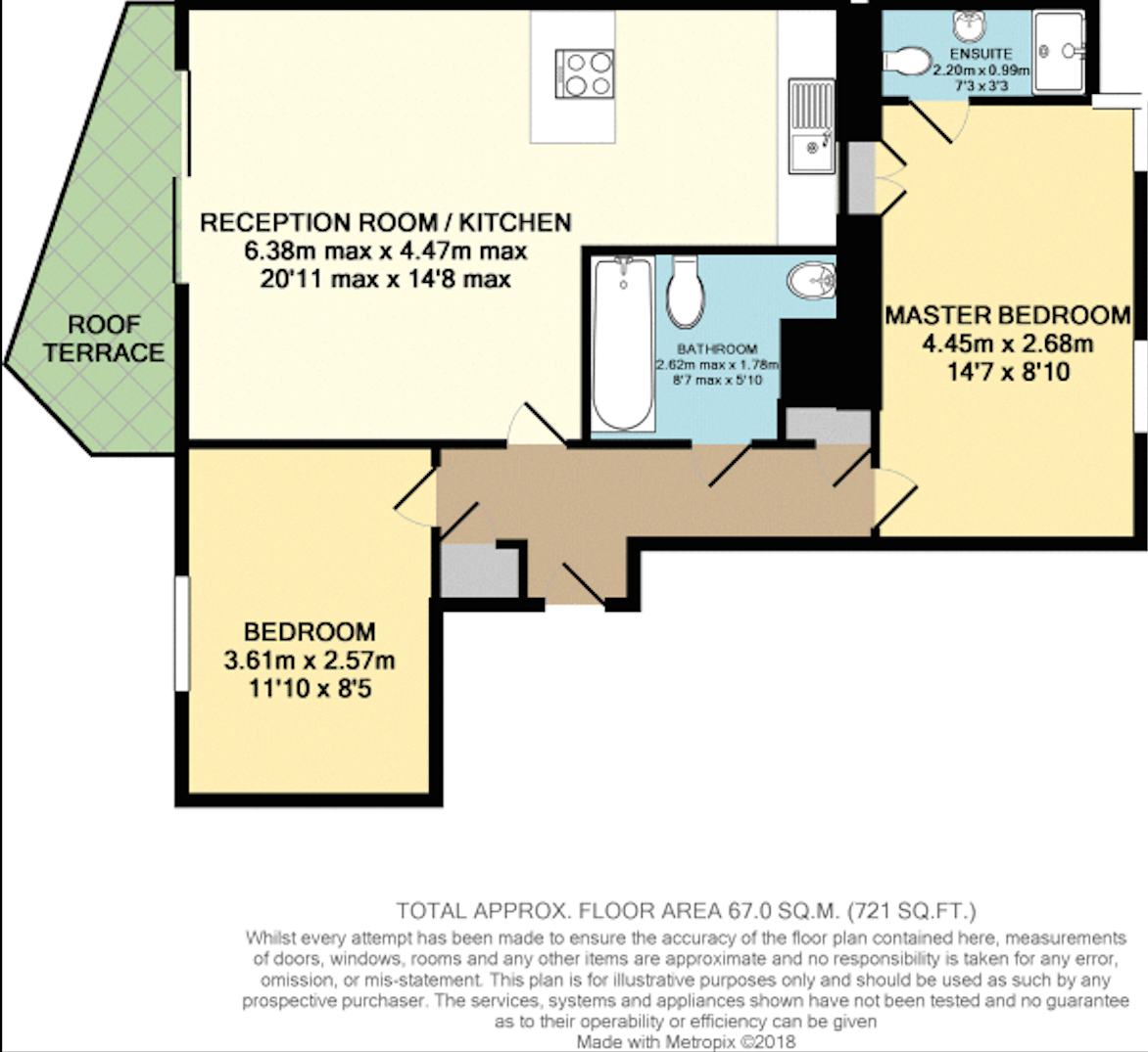 2 Bedrooms Flat to rent in 204 Regents Park Road, London NW1